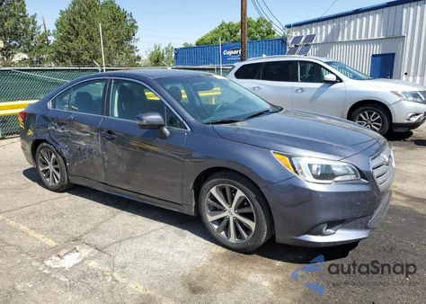 2015 Subaru Legacy 2.5I Limited из США, поврежденный, VIN 4S3BNBL68F3063019